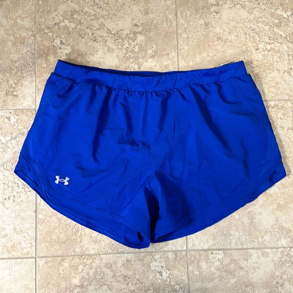 Under armour fly by 2.0 womens xl workout shorts